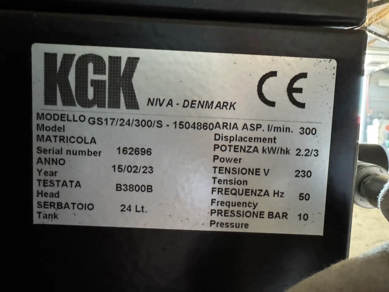 Billede 4 - KGK Støjsvag Kompressor