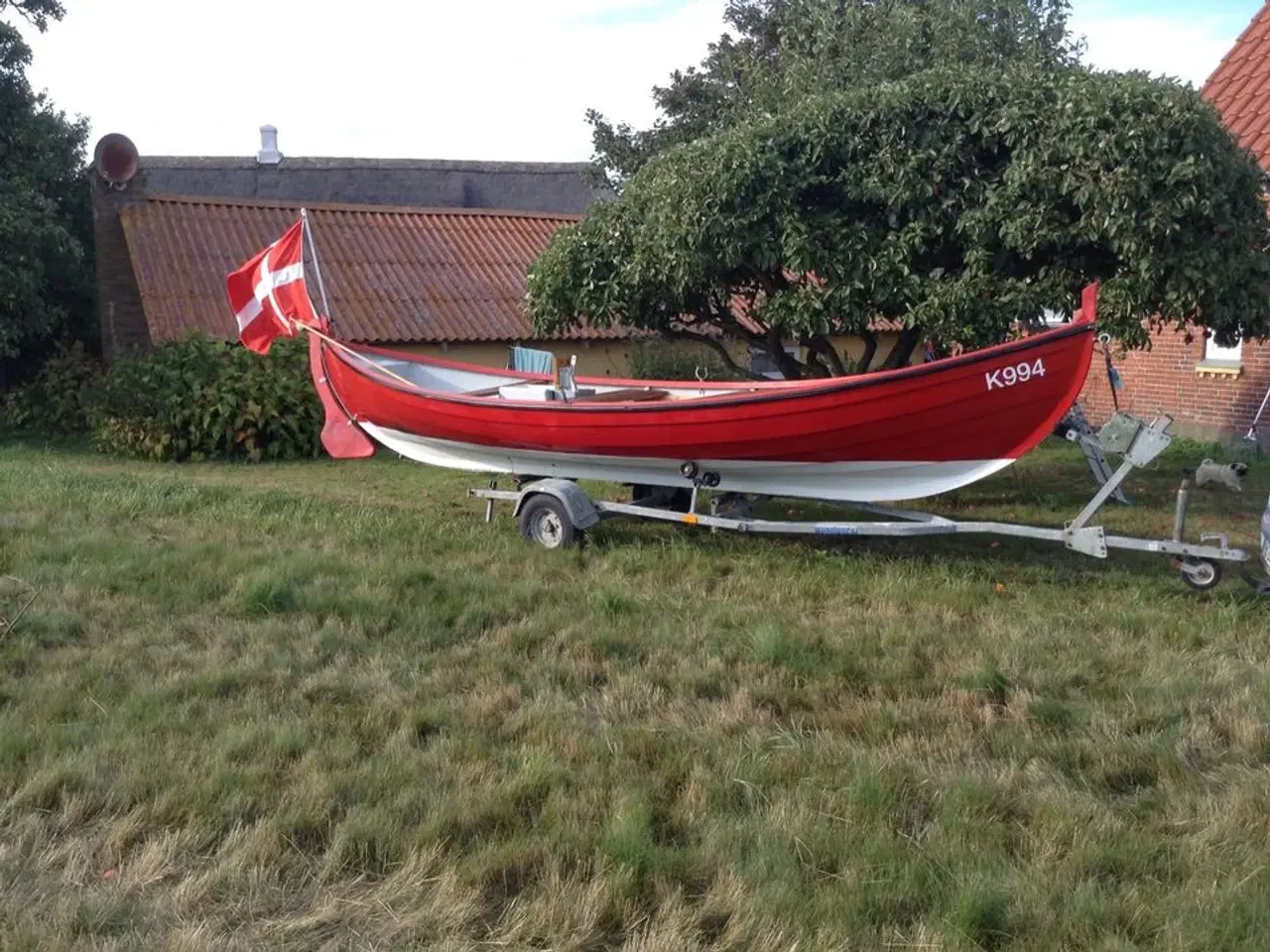 Billede 6 - Færø Båd Vikingjolle Klinkbygget Fiskebåd glasfibe