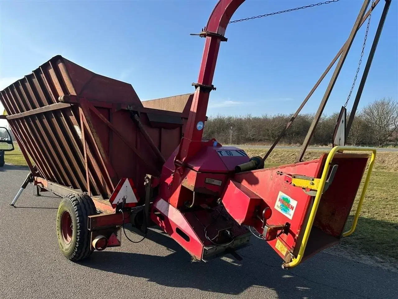 Billede 9 - TP TP150 Monteret på højtipvogn.