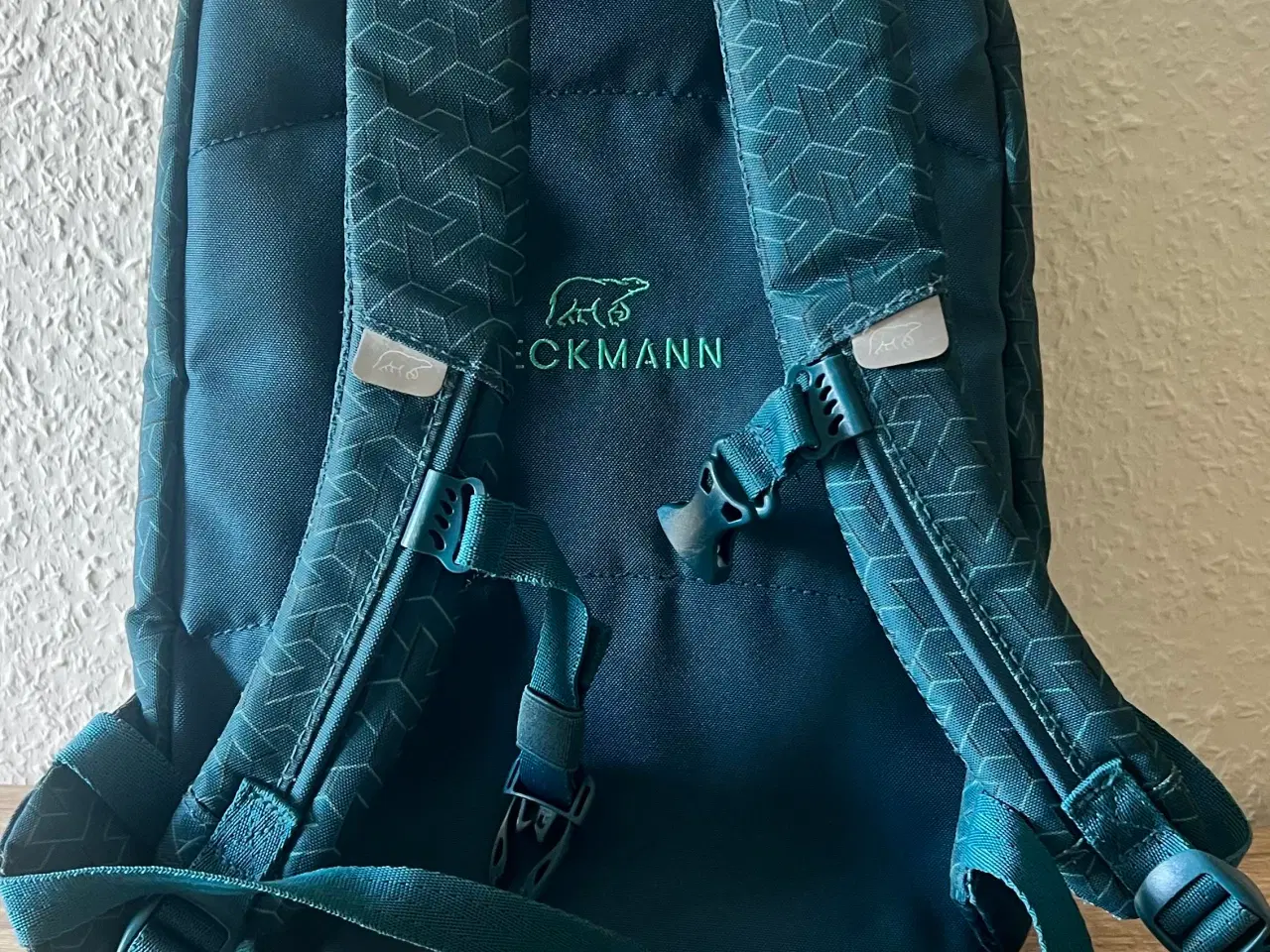 Billede 3 - Beckmann skoletaske med robotmotiv blå