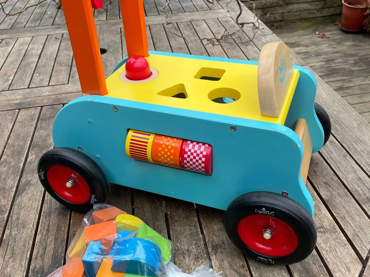 Billede 2 - Gåvogn i træ Vilac