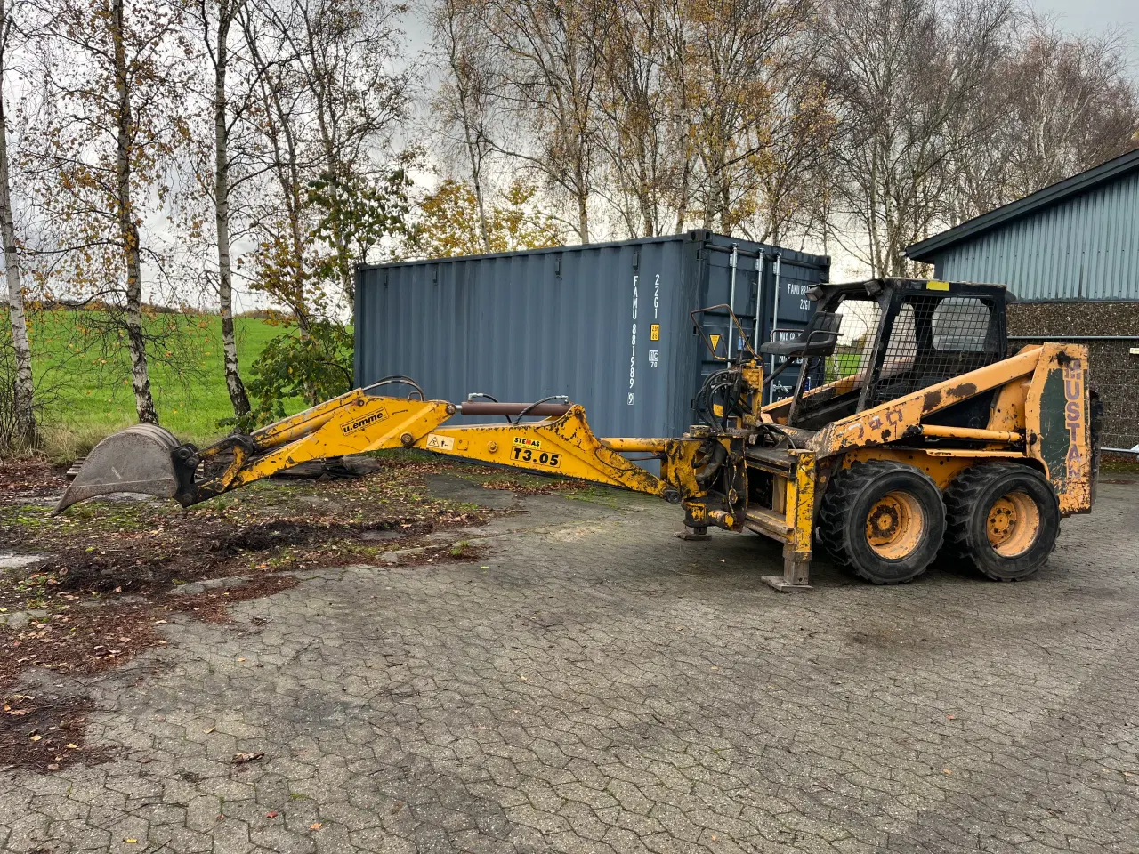 Billede 7 - Minilæsser med Gravearm. 