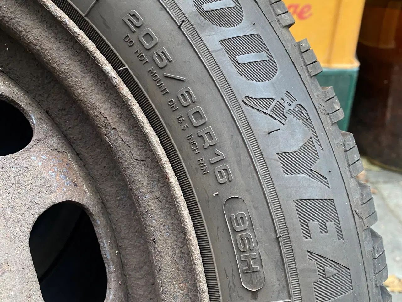 Billede 2 - Vinterdæk 16" 7mm mønster
