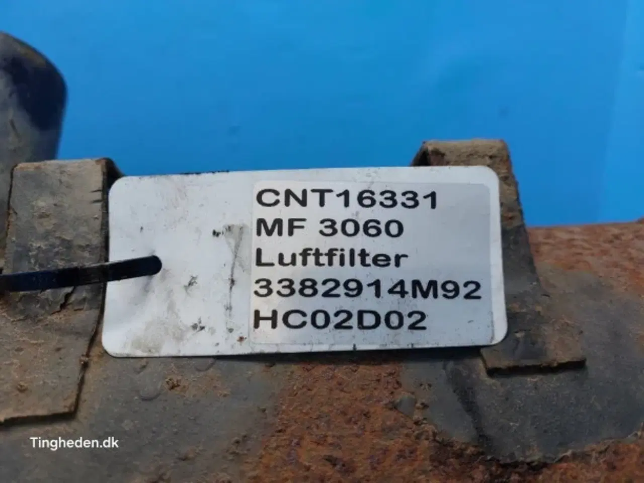 Billede 17 - Massey Ferguson 3060 Luftfilter 3382914M92