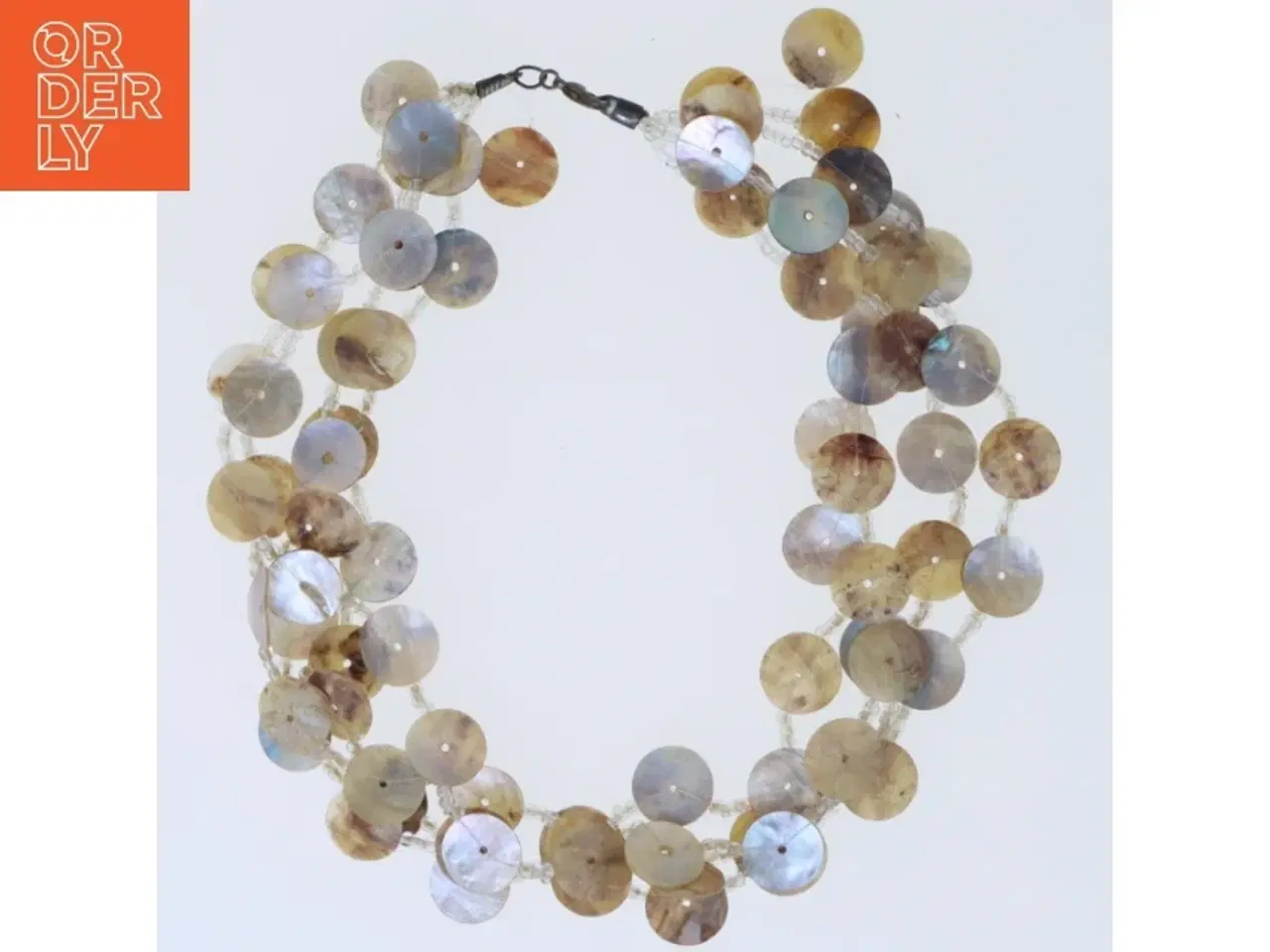 Billede 1 - Skalhalskæde (str. 44 cm)