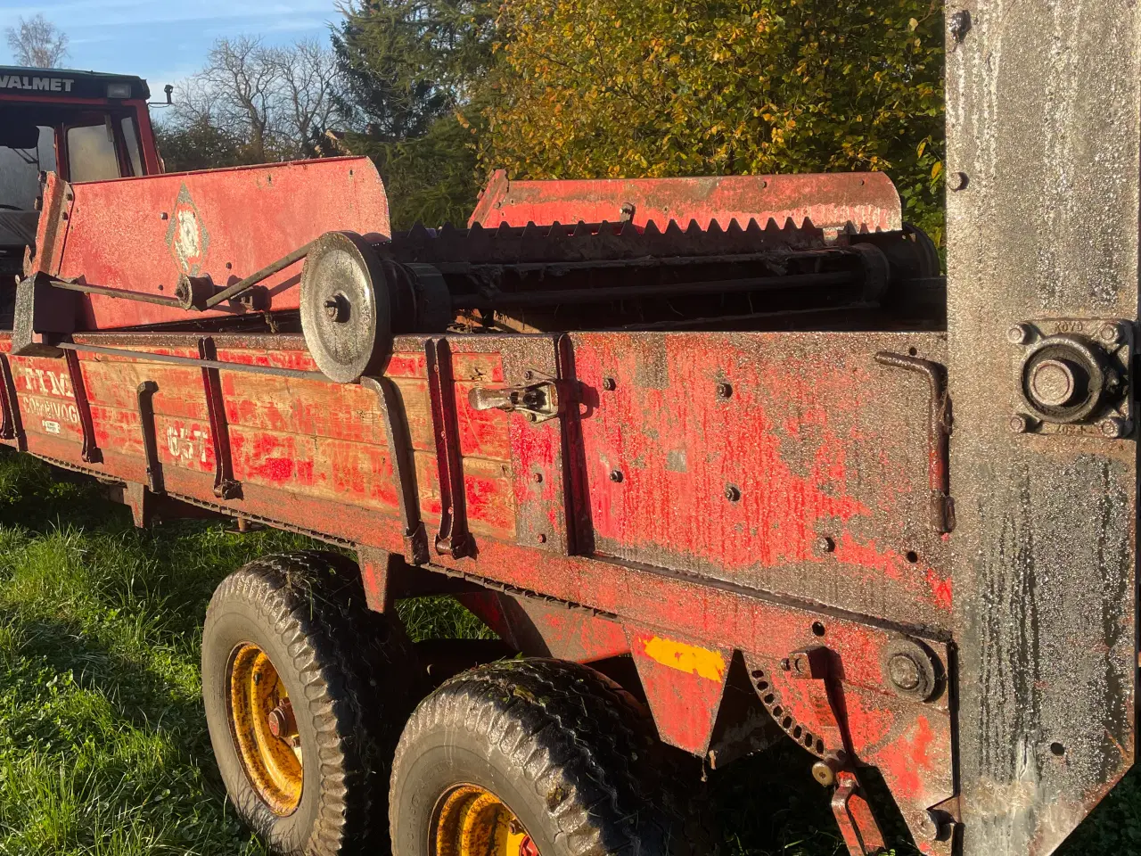 Billede 4 - Tim Combivogn 6.5 tons Møgspreder og aflæsservogn