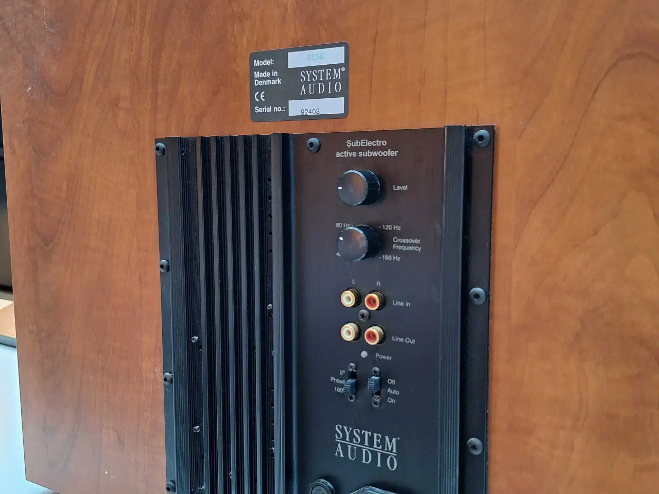 Billede 3 - System Audio Aktiv Subwoofer