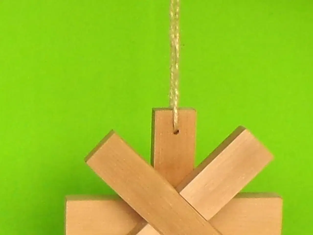 Billede 4 - Snefnug i cedertræ