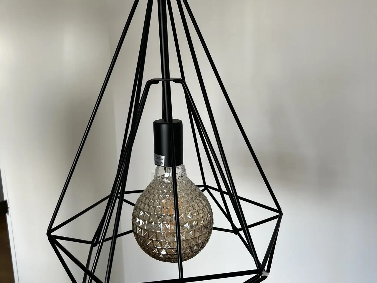 Billede 1 - Lofts lampe og dekorativ pære