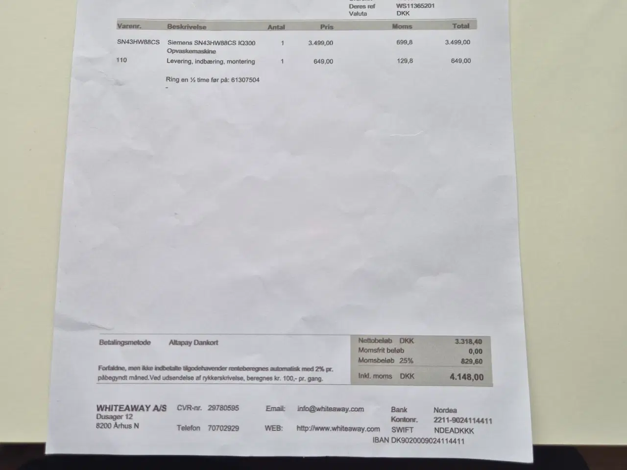 Billede 2 - opvaskemaskine