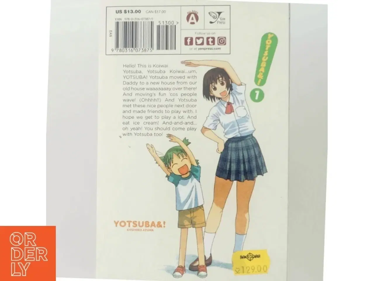 Billede 5 - Yotsuba&! Manga, Bind 1 fra Kiyohiko Azuma