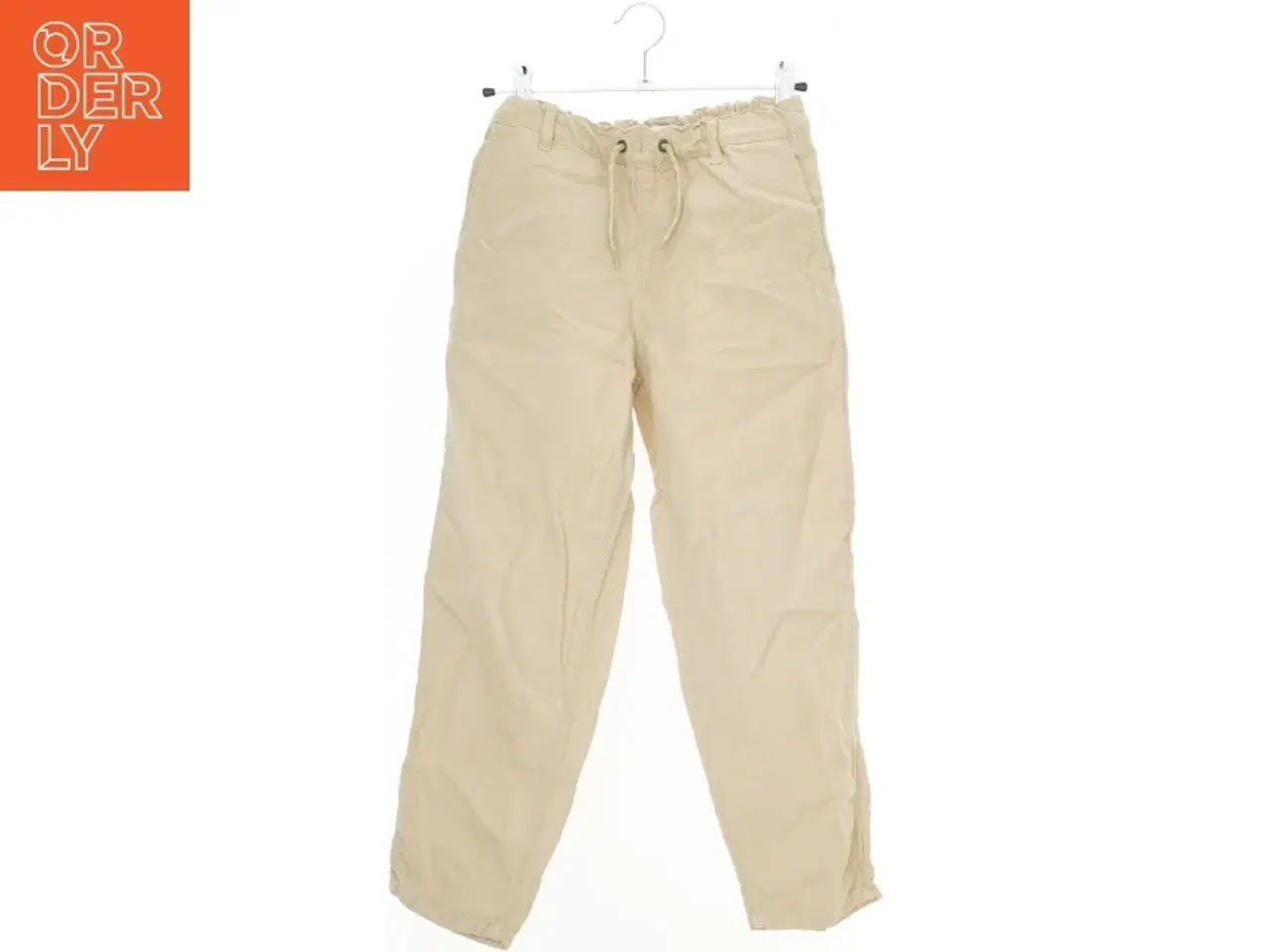Billede 1 - Beige bukser med elastisk talje fra Name It (str. 134)