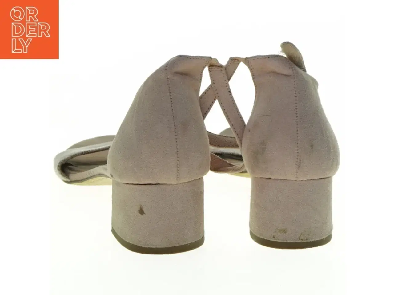 Billede 5 - Grå Tamaris sandaler med hæl og glimmerdetalje fra Tamaris (str. 41)