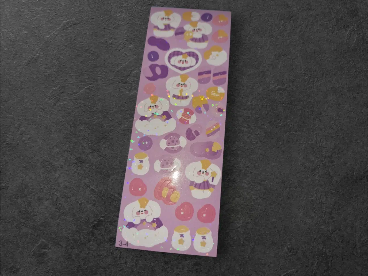 Billede 4 - Kreativ Glæde med Klistermærker – Charmerende Moti