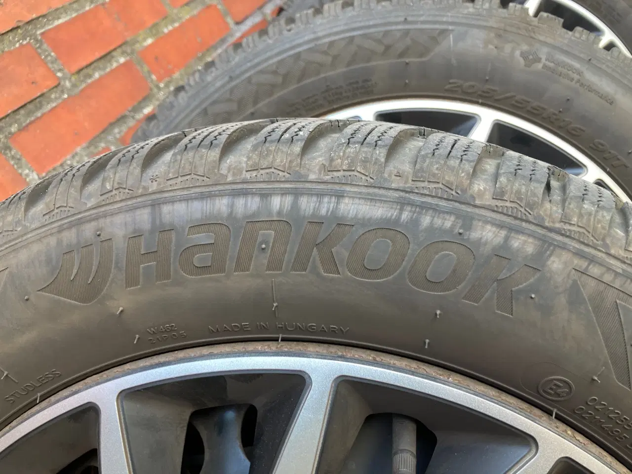 Billede 2 - Vinterdæk 205/55 R16 på stålfælge til Opel