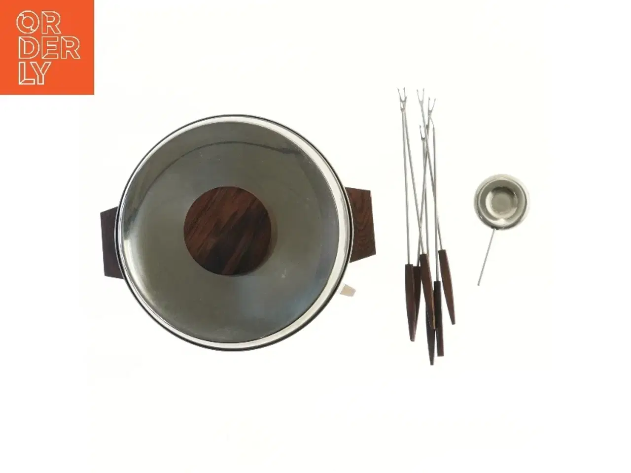 Billede 2 - Vintage fondue sæt (str. Ø 22 cm)