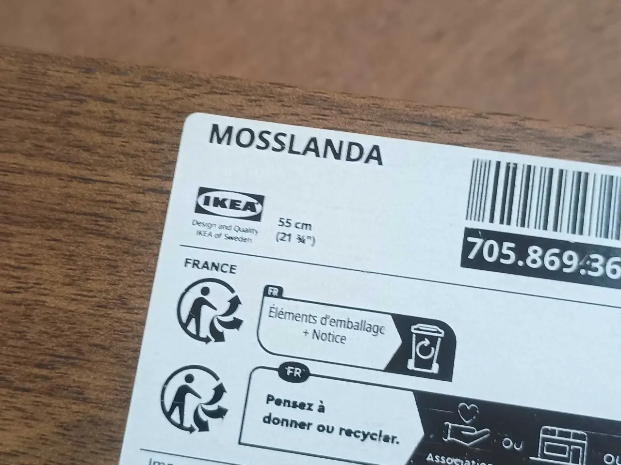 Billede 3 - 2 stk billedhylder