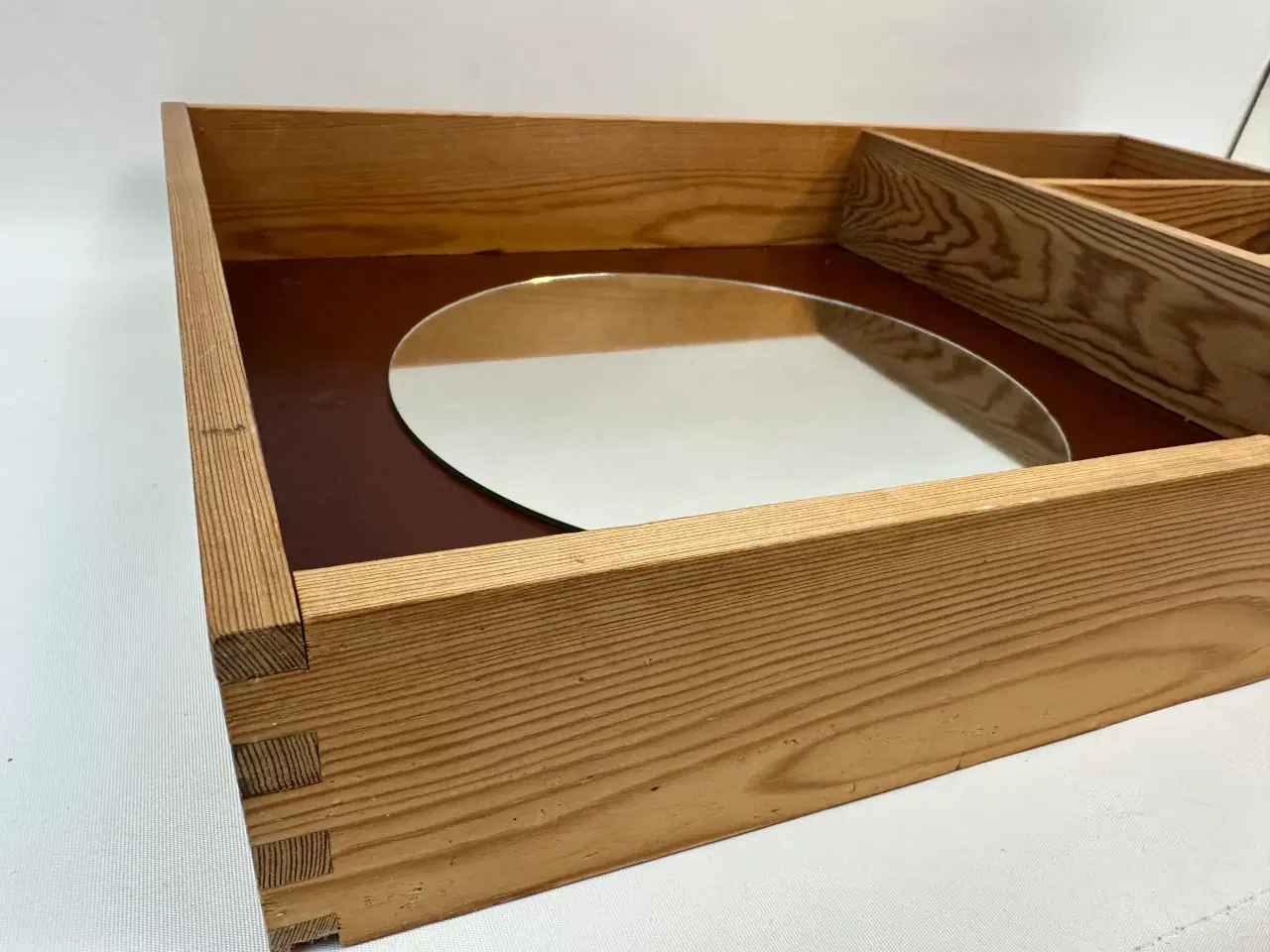 Billede 3 - Retro vægspejl / væghylde