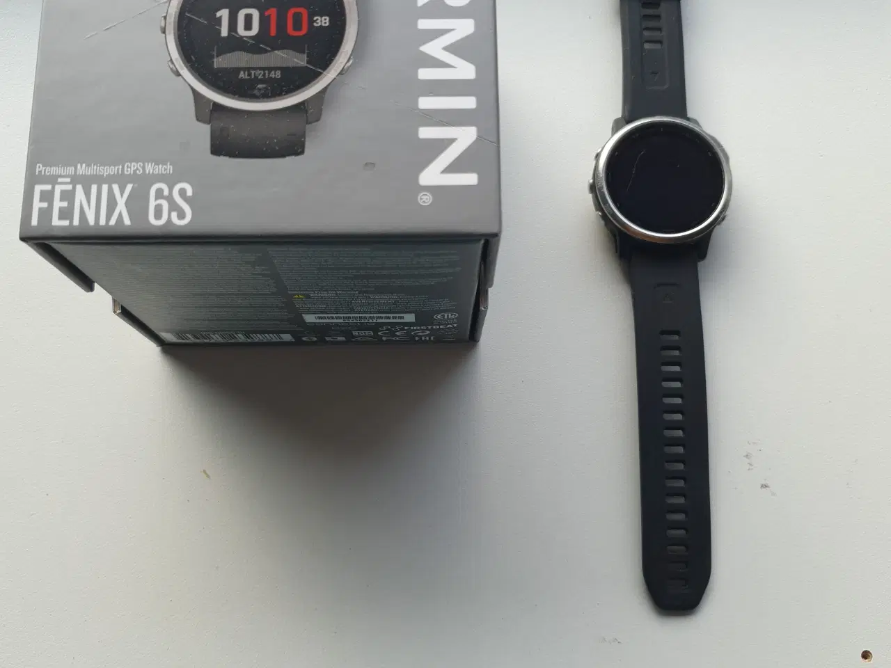 Billede 1 - Garmin Fenix 6S Smartwatch Sort