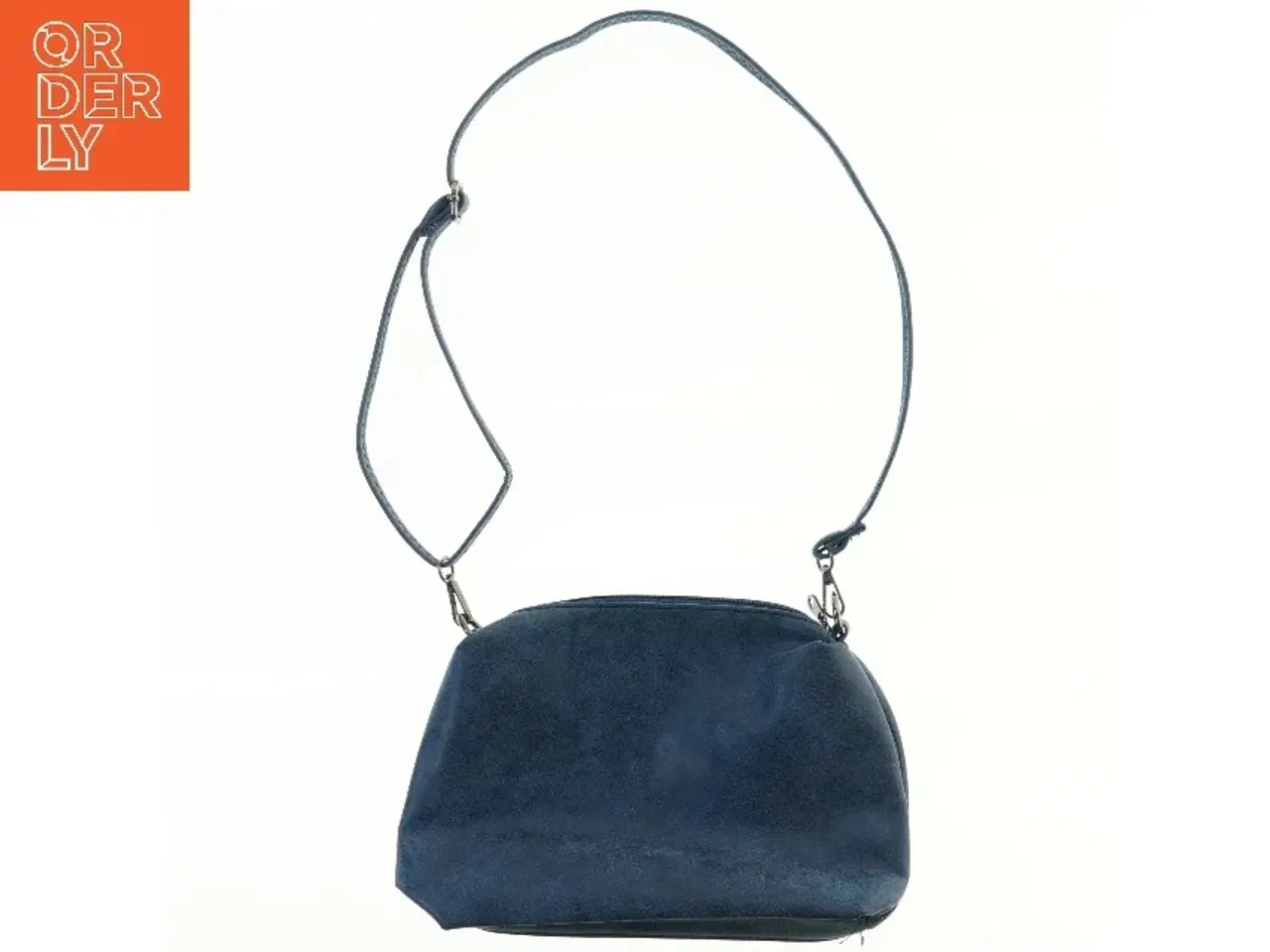 Billede 1 - Blå skuldertaske (str. 24x34 cm)