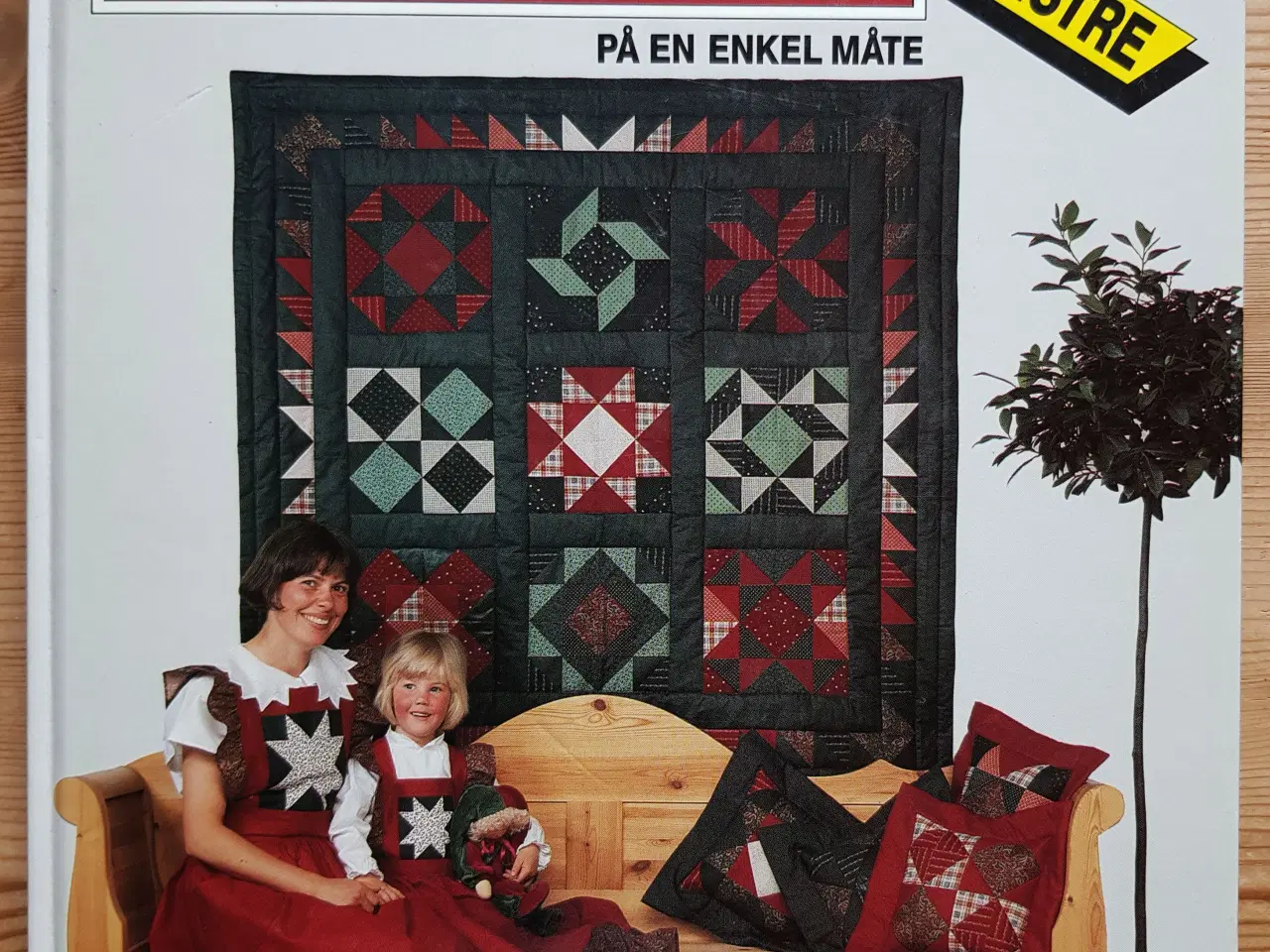 Billede 4 - Jule-patchworkbøger fra Norge og Holland