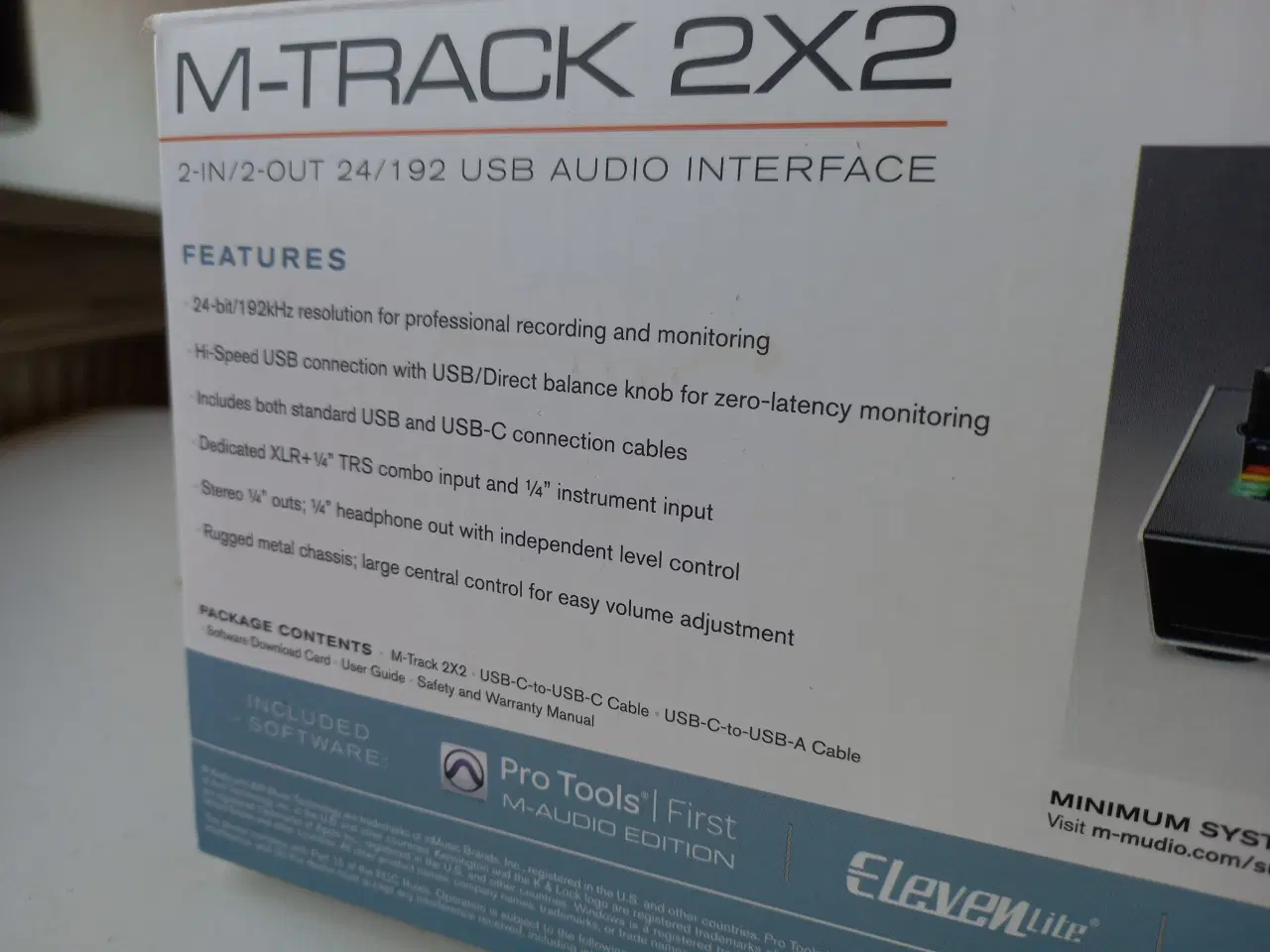 Billede 5 - M-Audio M track 2x2 c series