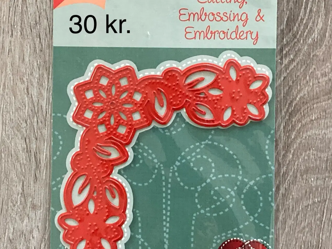 Billede 8 - 6 pakker cutting, embossing og embroidery stencils