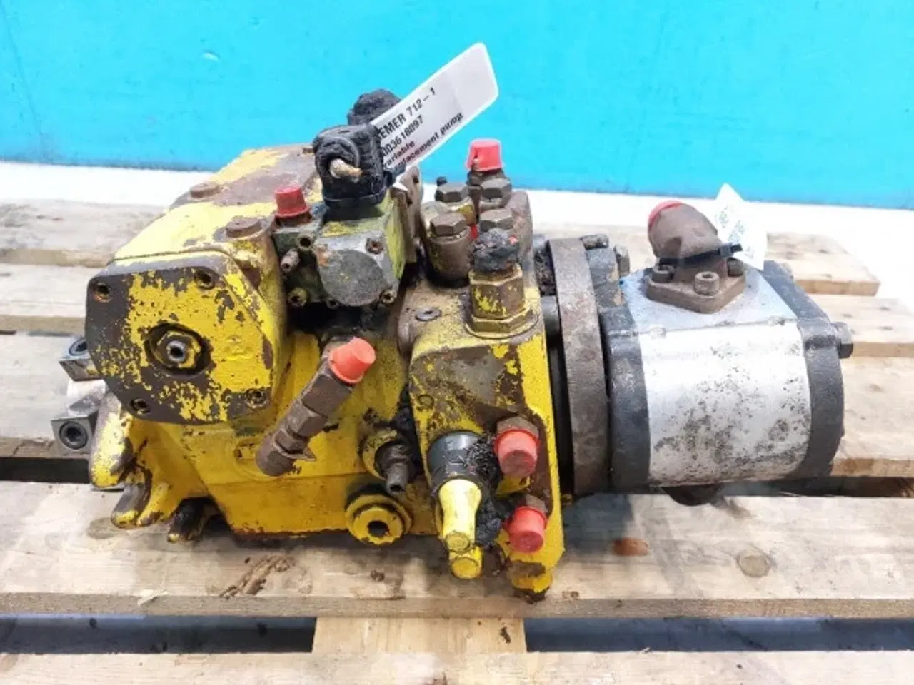 Billede 14 - Kramer 712 Hydraulikpumpe 0003618097