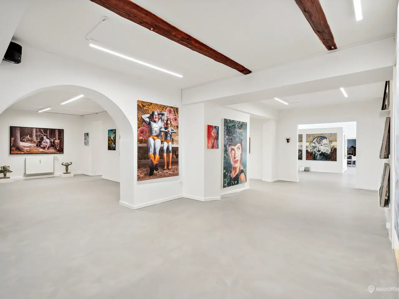 Billede 1 - Rummeligt lejemål til galleri og showroom på 336 m2