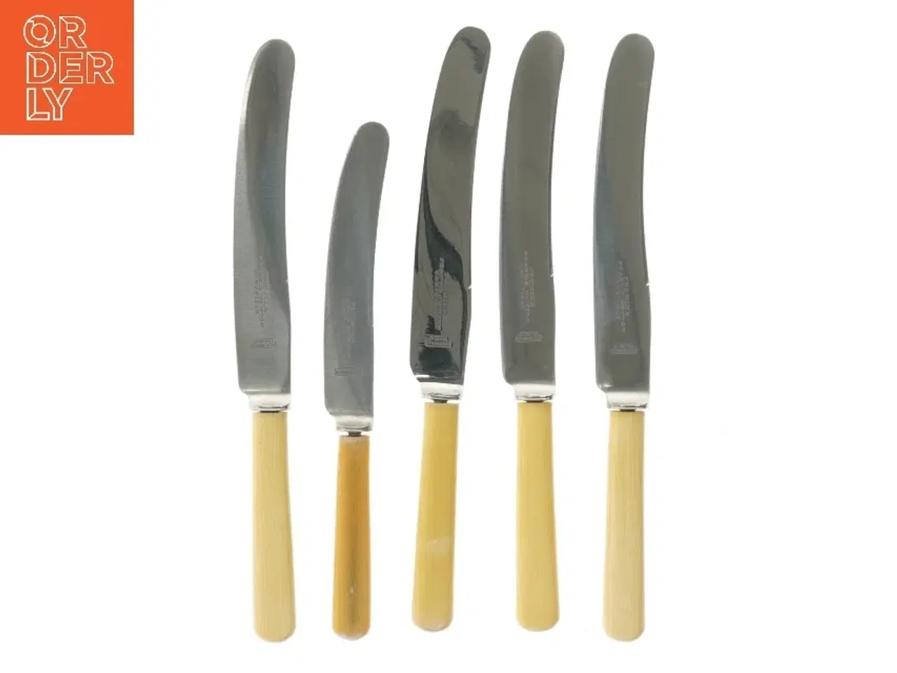 Billede 2 - Smørknive fra Francis Newton (str. 25 cm og 21 cm)