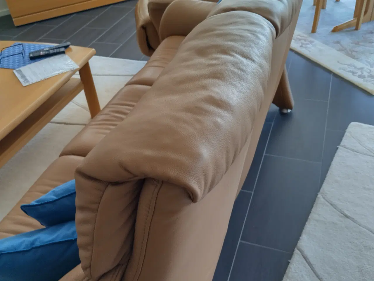 Billede 2 - Lædersofa