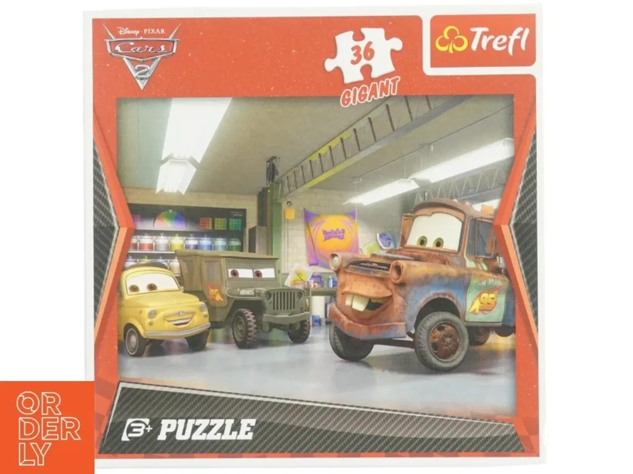 Billede 1 - Disney Cars puslespil fra Trefl (str. 36 brikker)