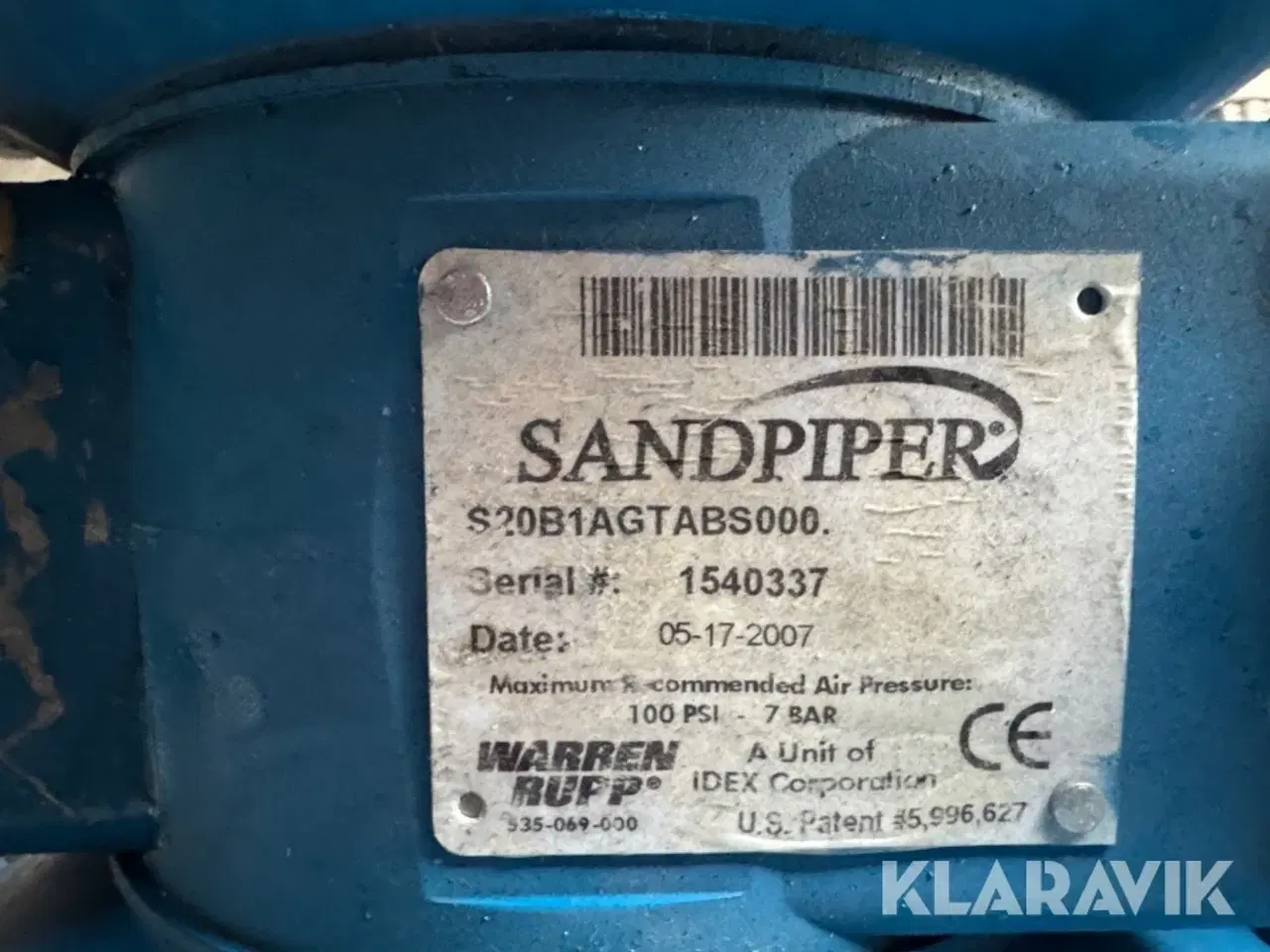 Billede 6 - Membranpumper Sanpiper S20B1ATABS600