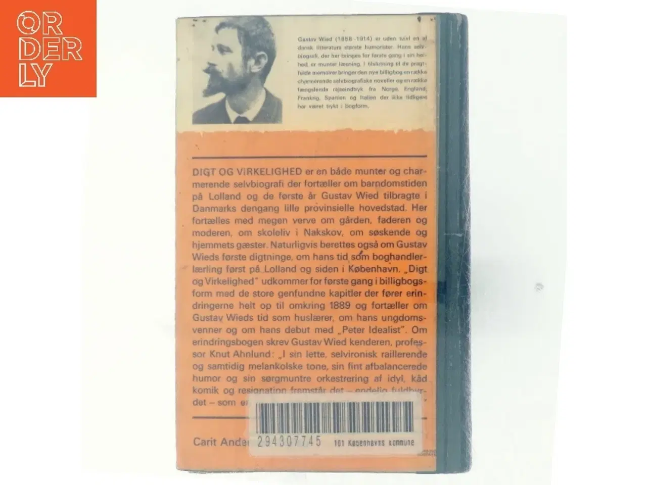 Billede 3 - Digt og virkelighed af Gustav Wied (Bog)