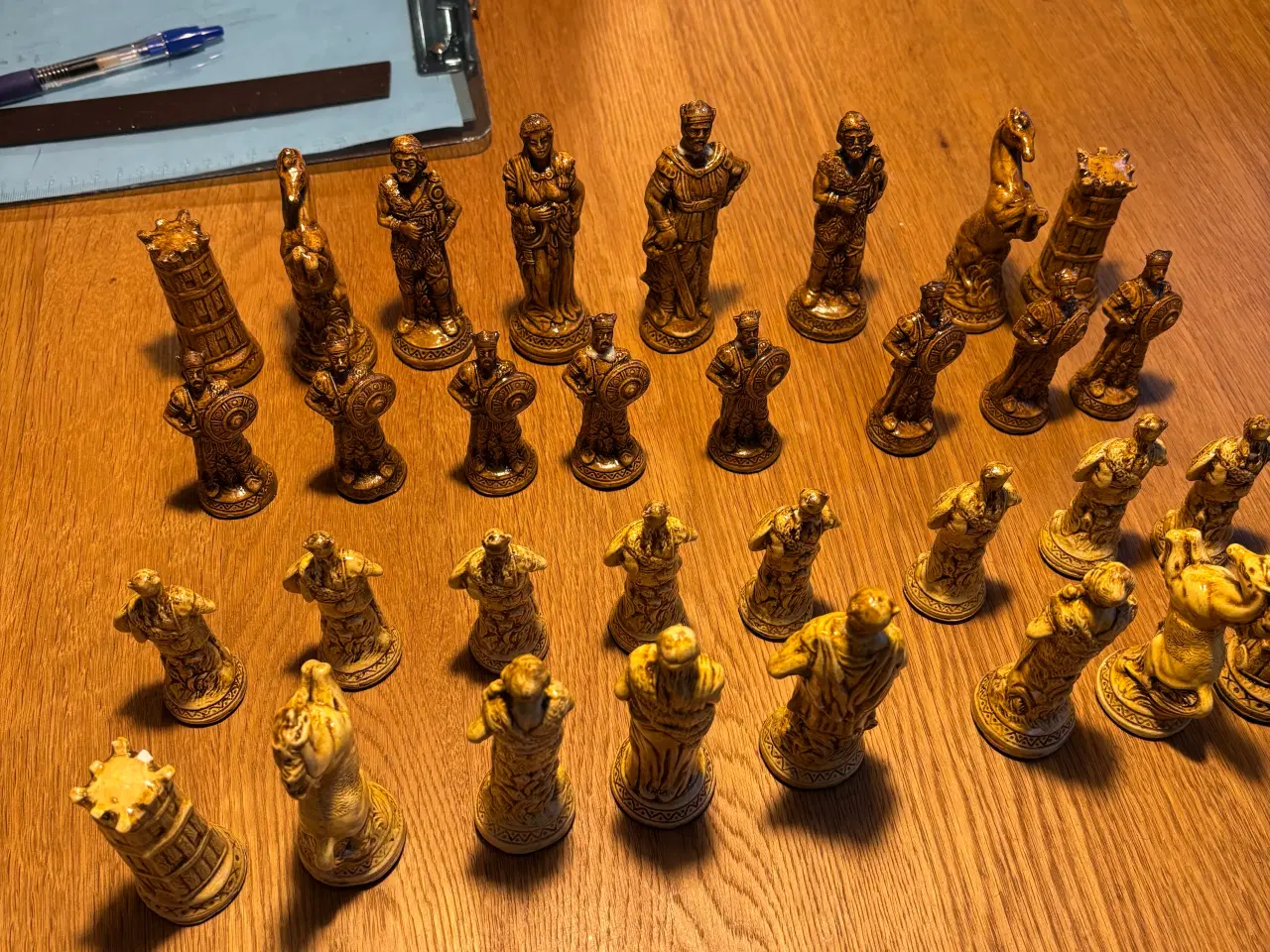 Billede 6 - Skakbrikker i kunstharpiks