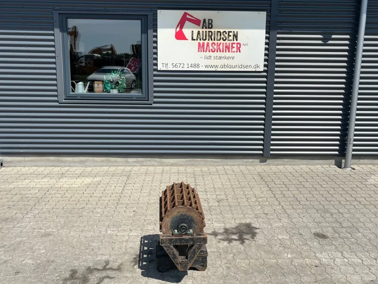 Billede 1 - - - - Kompaktor/tråd pak valse tromle til minigraver