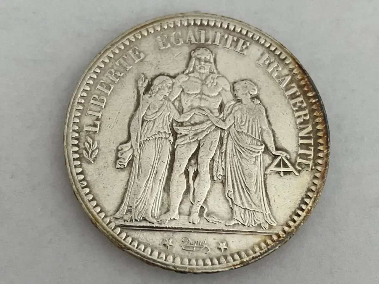 Billede 2 - 5 Francs France 1873 A