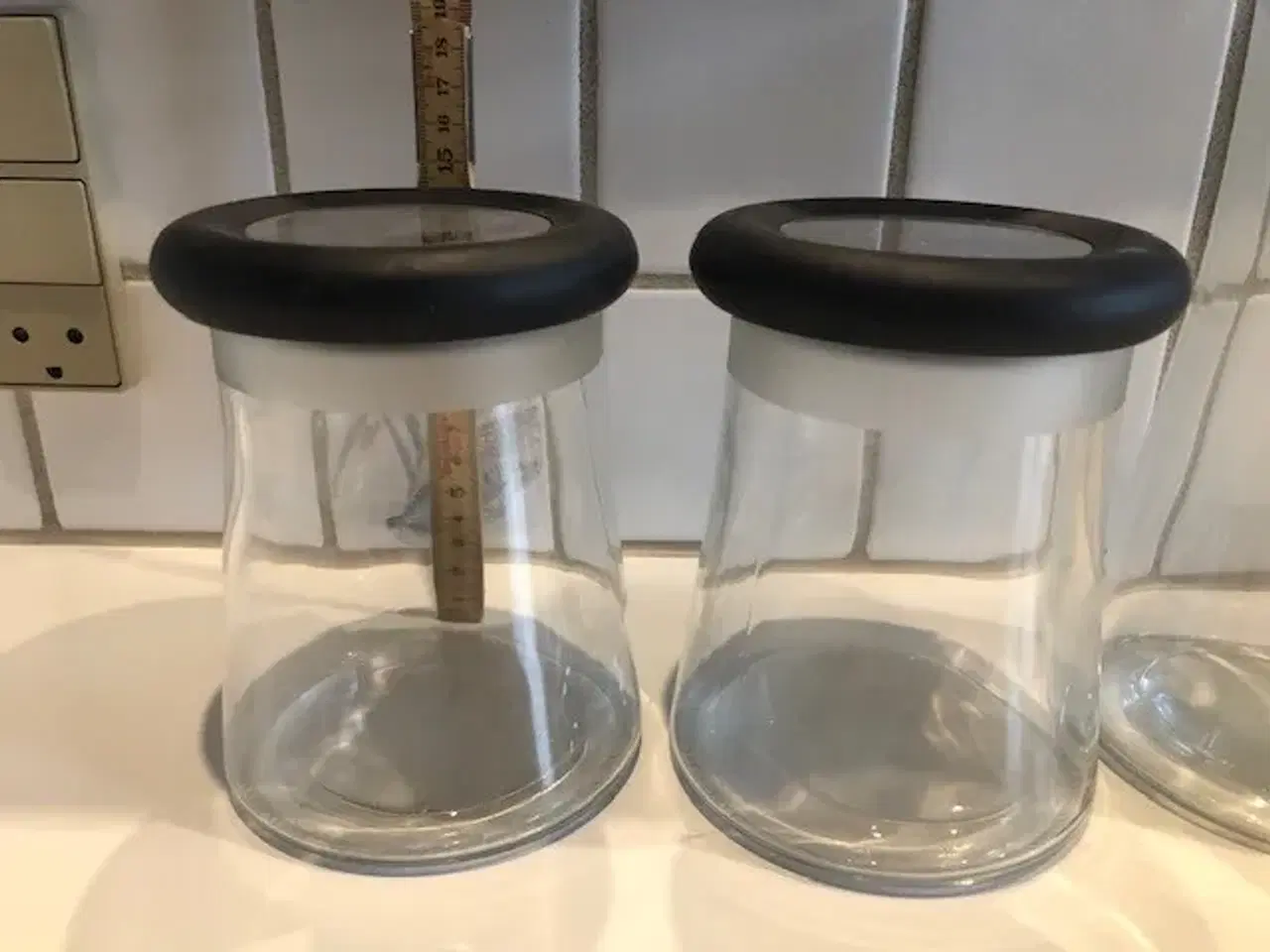 Billede 3 - Opbevaringsglas, 3 stk