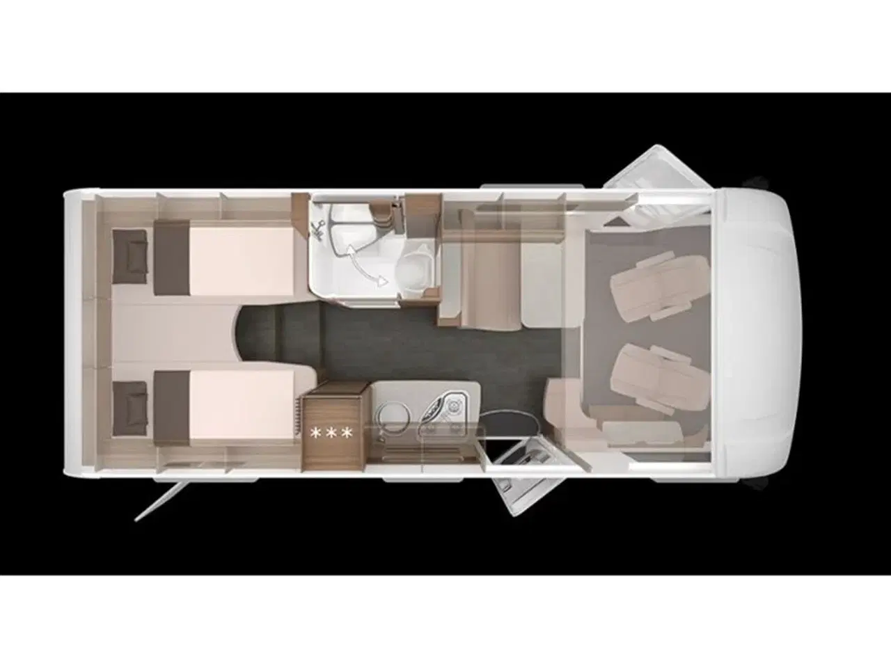 Billede 3 - 2025 - Knaus L!VE I 650 MEG   Knaus L!VE I 650 MEG 2025 - Kommer senere hos Camping-Specialisten.dk