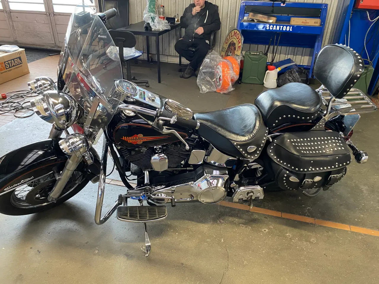Billede 5 - Harley Davidsen FXST