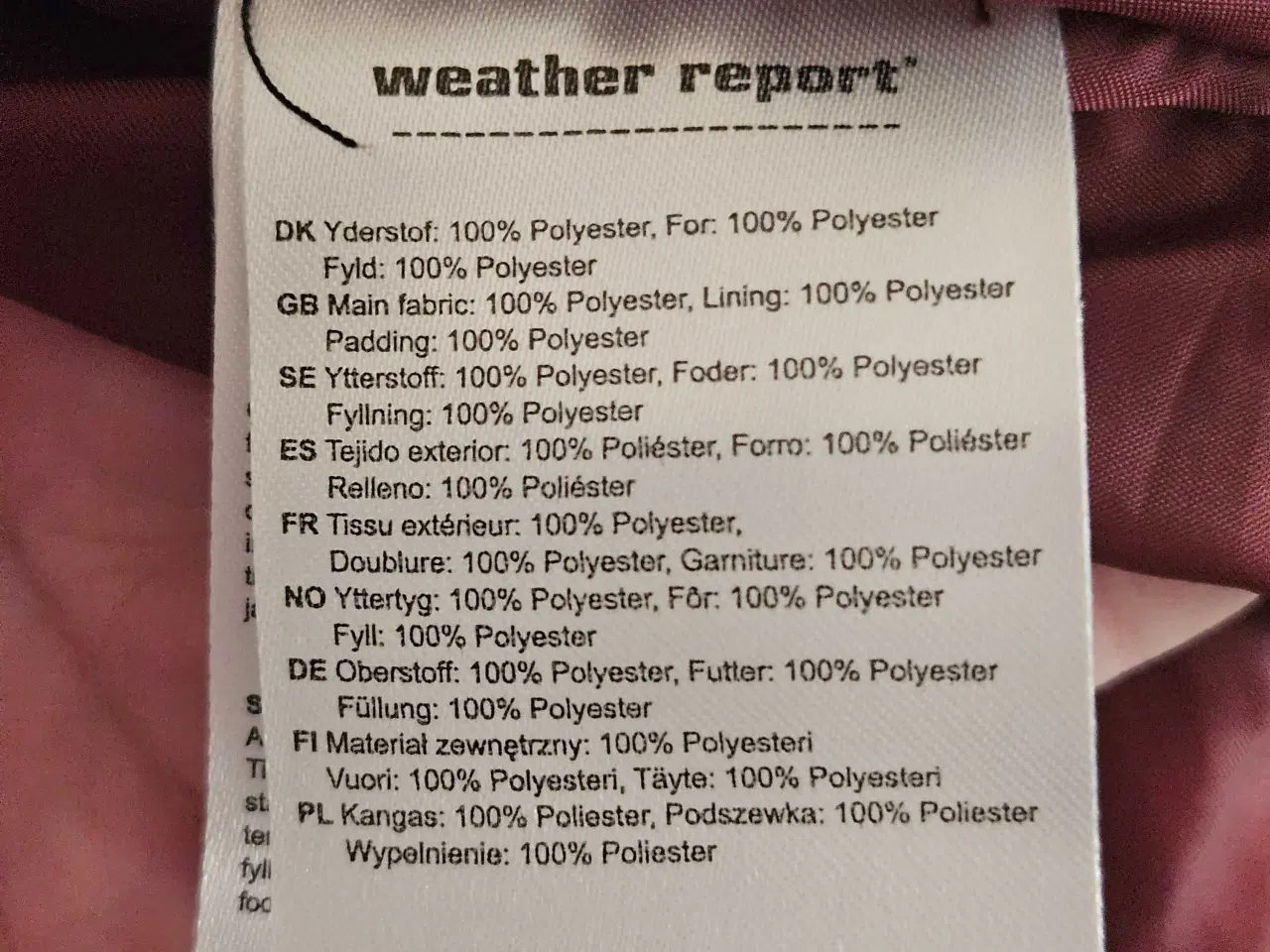 Billede 6 - WEATHER REPORT FRAKKE 