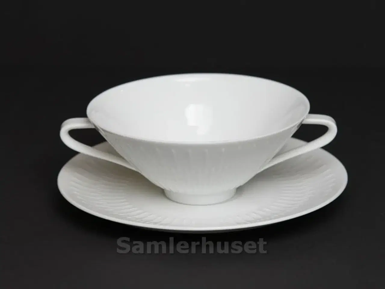 Billede 1 - Apart Bouillonkop 2 Dele- 5x12½ cm.