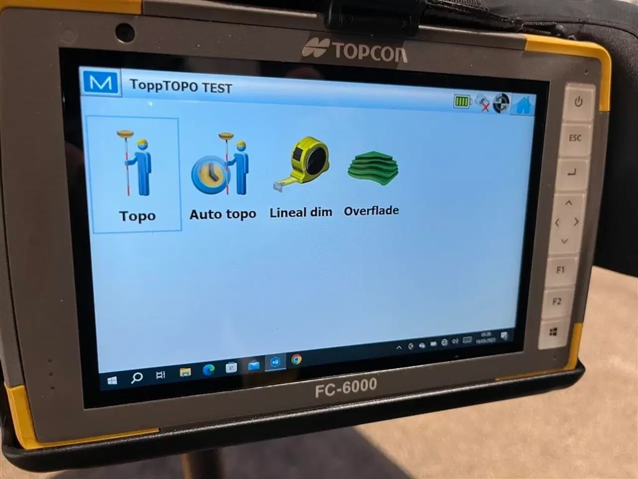 Billede 9 - - - - Topcon Roger GPS "formandsstav"