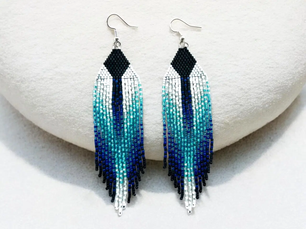 Billede 1 - Grønlandske øreringe håndlavede 