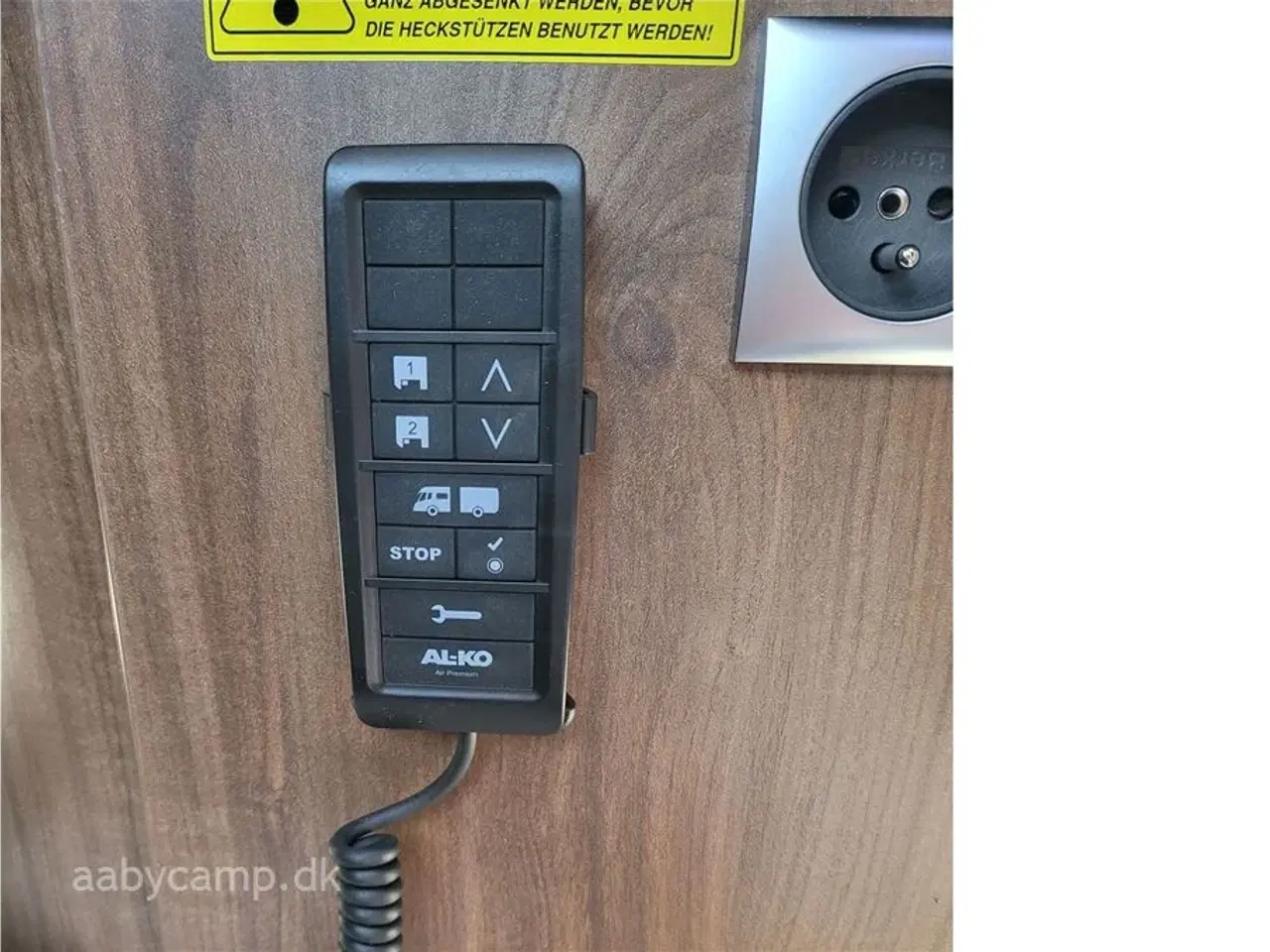 Billede 26 - 0 - Frankia I 740 GD F-Line   Topudstyret Titan 740, 4500 kg, luft bagaksel, 180 HK, Alde Centralvarme