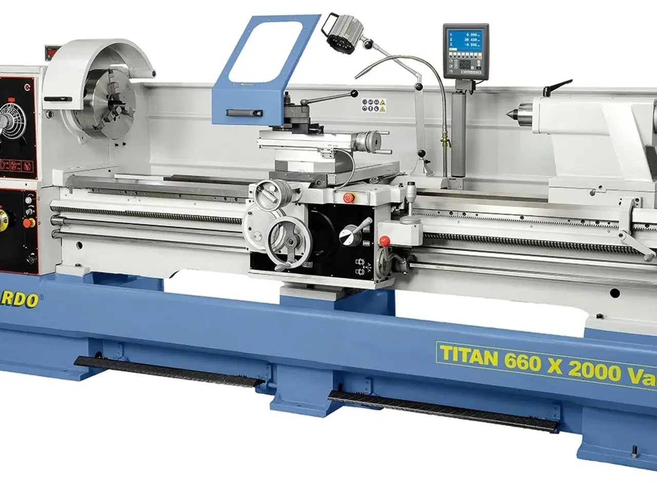 Billede 1 - Metal drejebænk Titan 800 x 3000 Vario - 3x400V