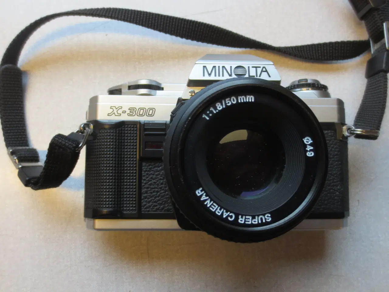 Billede 1 - Minolta X300 spejrefleks kamere m tilbehør