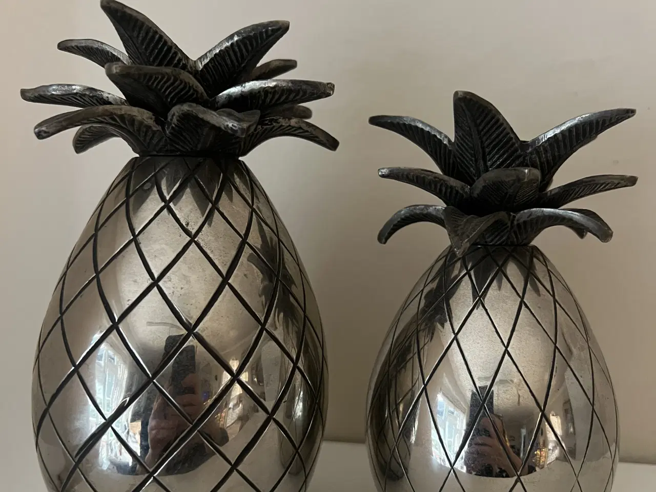Billede 4 - Smukke vintage ananas stager 