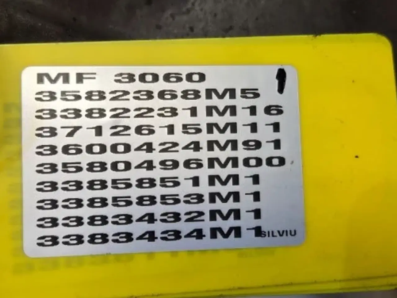 Billede 8 - Massey Ferguson 3060 Gearkasse 3582368M5
