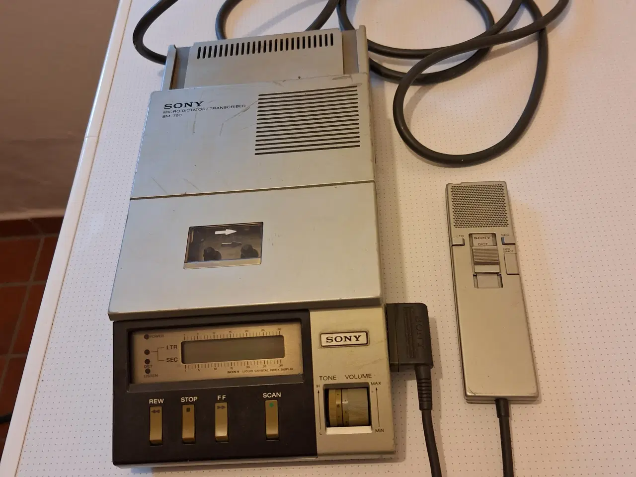 Billede 1 - Sony Micro Dictator/Transcriber BM-750
